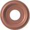 Ekena Millwork PVC Medallion (Canopies up to 5 1/2"), 10"OD x 3 1/2"ID x 1 1/8"P, Metallic Champagne Pink CMP10TRFCP - alternate 1